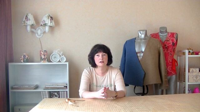 Показываю свой жилет и жакет с запАхом смотреть онлайн