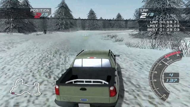Ford Racing 3 PC HD - 2002 Explorer Sport Trac XLT Hard смотреть онлайн