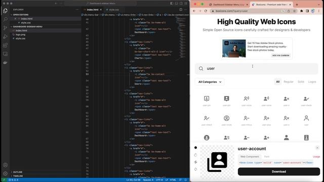 ? Epic Sidebar Menu Tutorial: Create the *Ultimate* Responsive Design in HTML CSS & JavaScript! смотреть онлайн
