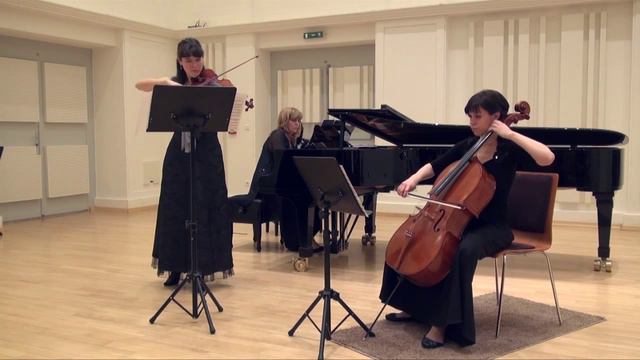 CESAR FRANCK - TRIO CONCERTANT Op. 1/1 for piano, violin and cello смотреть онлайн