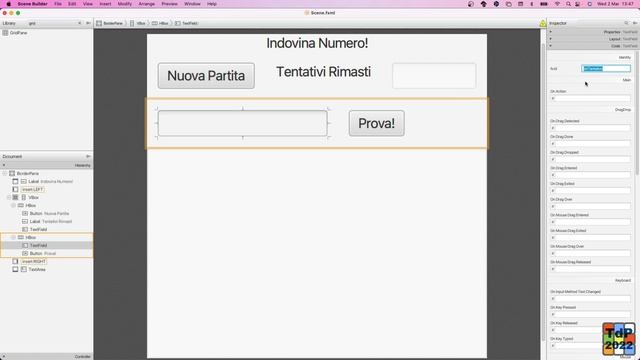 TdP-2022-L03: Programmazione in JavaFX (esercizio "Indovina il Numero") смотреть онлайн