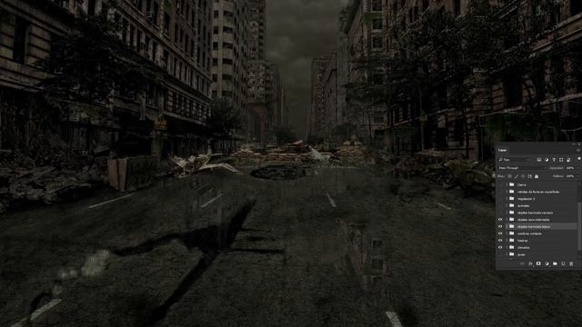After War Ends: matte painting breakdown (#Photoshop) смотреть онлайн