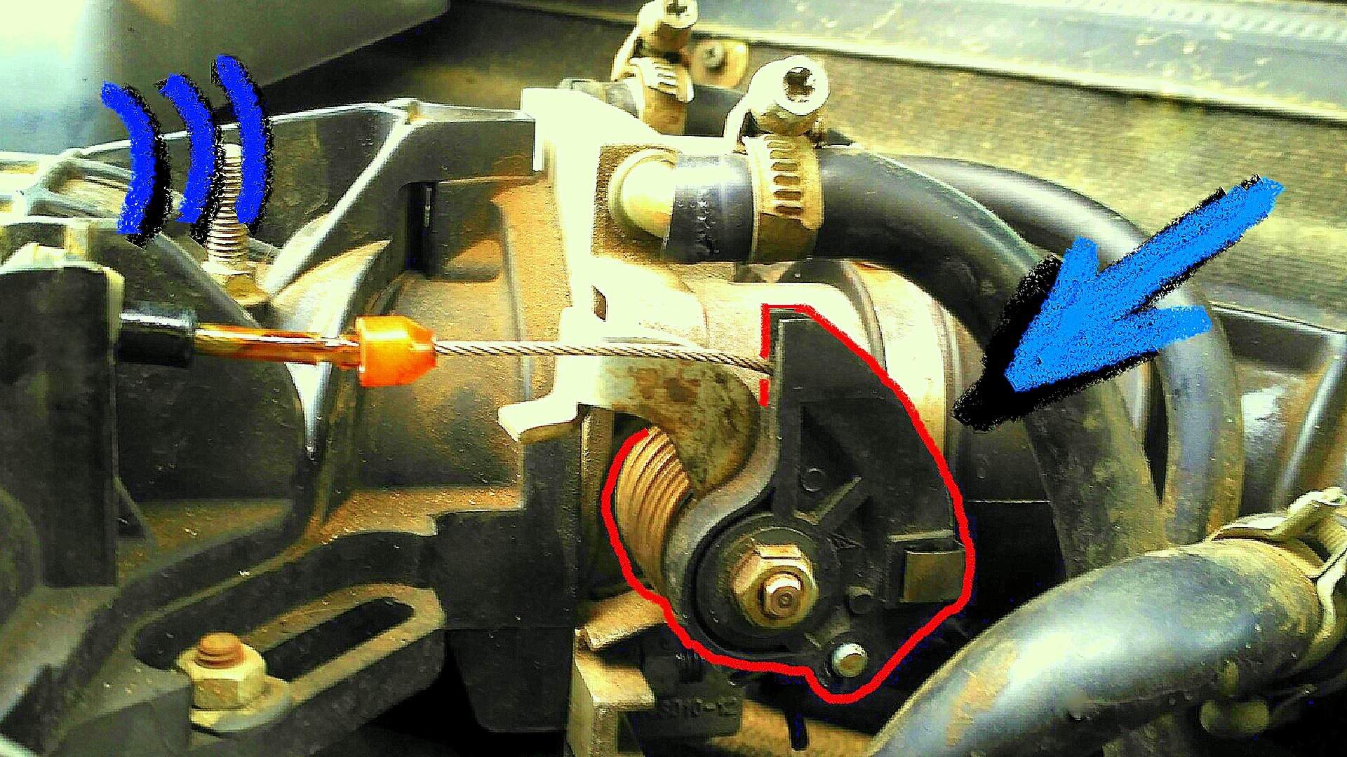 Подсос воздуха через дроссельную заслонку ВАЗ 2111 смотреть онлайн