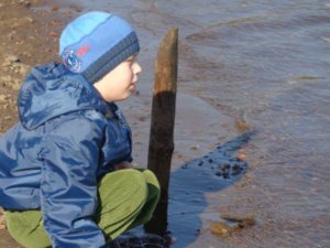 С голубого ручейка