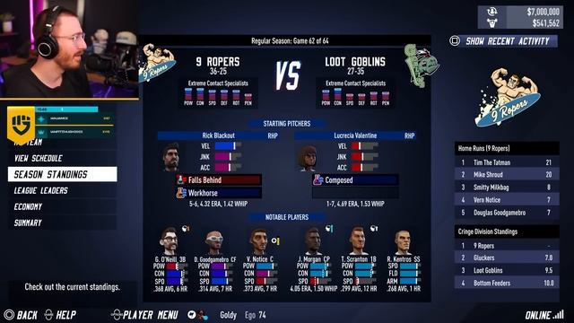 THIS GAME WAS INTENSE! - GGBL - Super Mega Baseball 4 - Part 36 смотреть онлайн