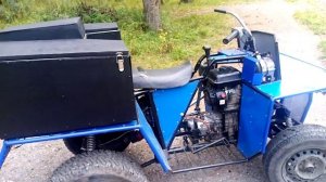 квадроцикл своими руками с двигателем от мотоблока