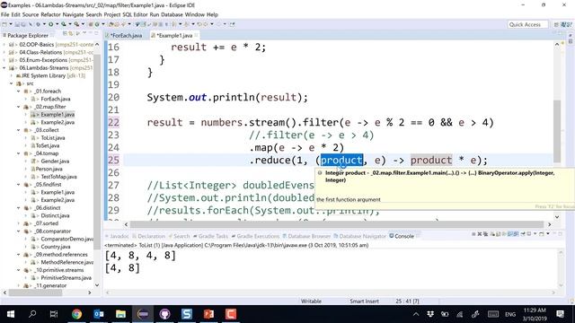 16 Lambdas and Streams смотреть онлайн