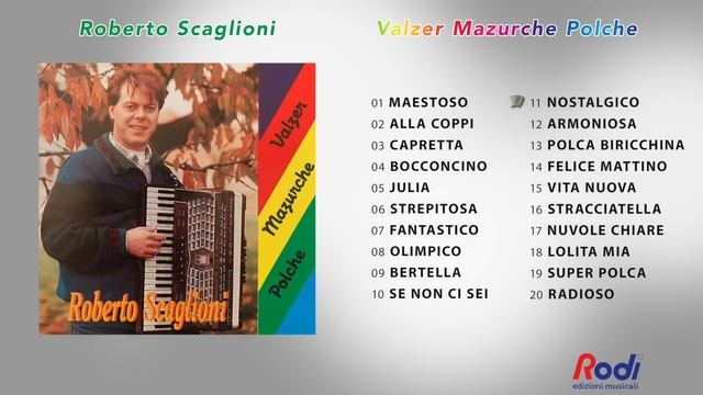 VALZER, MAZURCHE E POLCHE (Fisarmonica) - Album Completo - Roberto Scaglioni