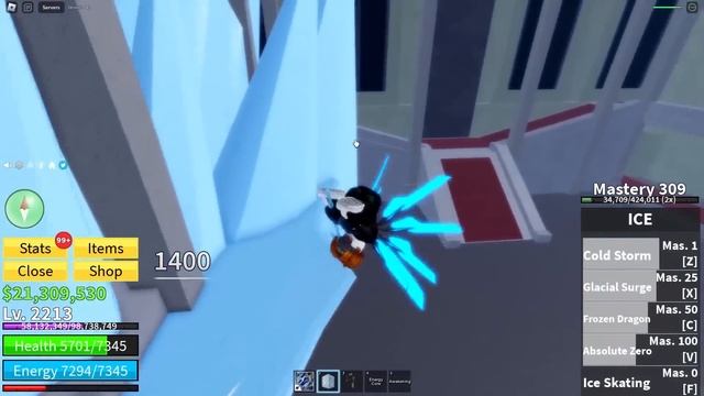 Fighting Blox Fruits Bosses Using Their Own Fruits! смотреть онлайн