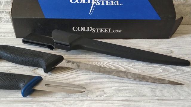 Филейный нож Cold Steel Commercial Series 20VF8SZ. Обзор. смотреть онлайн