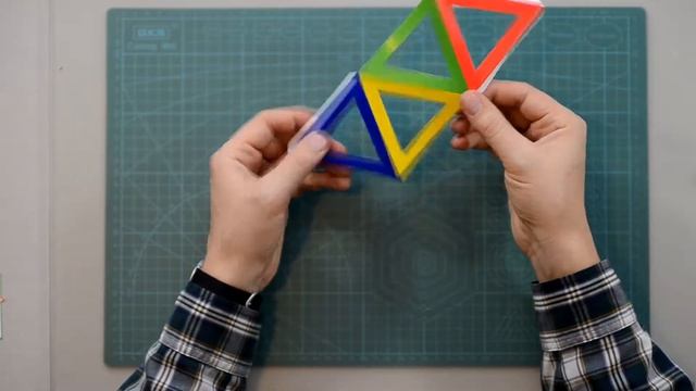 How to make a Tetrahedron, Как сделать тетраэдр смотреть онлайн
