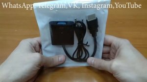 Обзор переходника конвертора HDMI-VGA+(3.5mm jack)