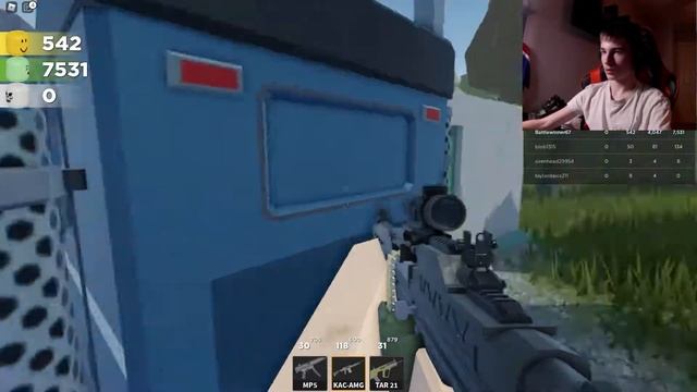 Shooting zombies like its State of Decay! | Roblox Gun Testing смотреть онлайн