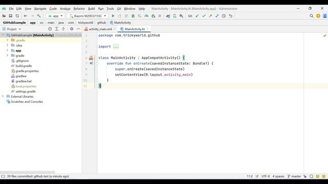 How to upload an android studio project to GitHub смотреть онлайн