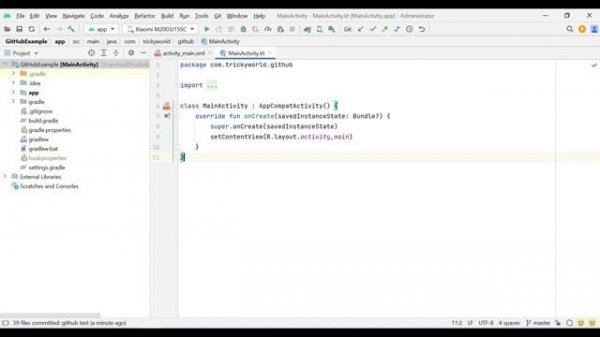 How to upload an android studio project to GitHub