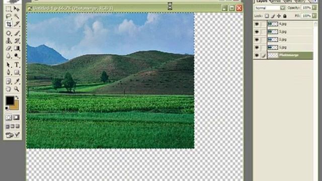 Photomerge & Match Color | Photoshop Video Tutorials смотреть онлайн