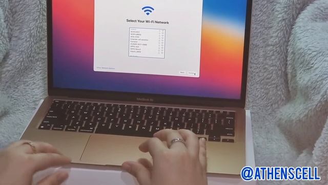 UNBOXING MACBOOK AIR M1 GOLD