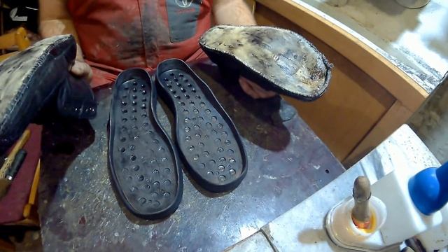 Легко и просто меняем подошву в обуви смотреть онлайн