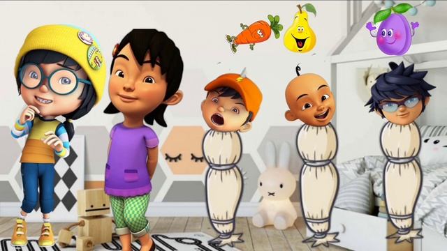 Upin Ipin dan temen-temen serta Boboiboy menjadi pocong | IHHH seremmm!!! ?☠️ смотреть онлайн