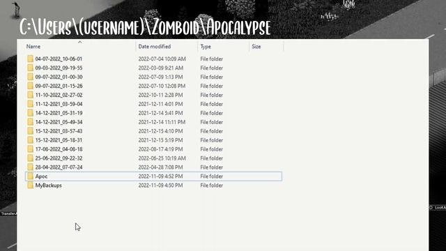 Zomboid Easy Backup Saves смотреть онлайн