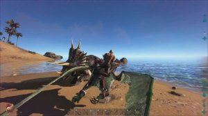 ARK Survival evolved - ПРИРУЧЕНИЕ ИХТИОЗАВТРА! ЖИВОТНОЕ ДЛЯ ТОП ЛУТА!