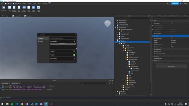 [#9] [FINALE] Roblox UI Library Tutorial – Dropdown смотреть онлайн