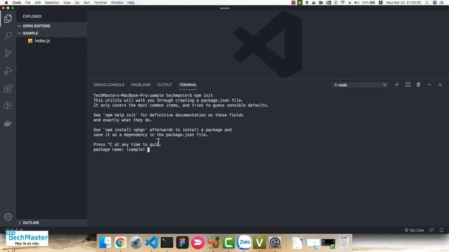 [Nodejs] Bài 10 : File package.json смотреть онлайн