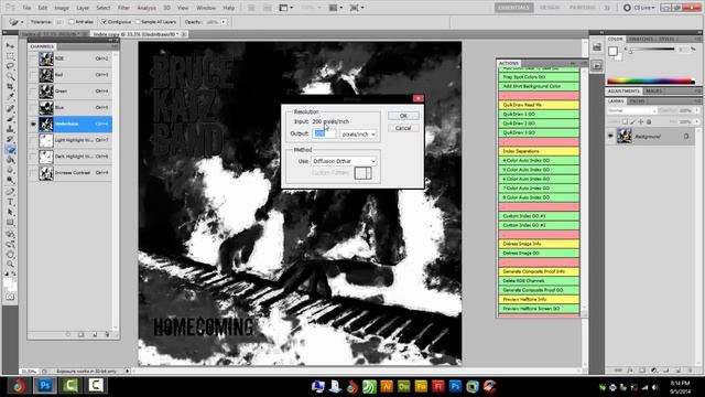 Index Color Seperations For Screen Printing Using Photoshop and the Quickseps Plugin смотреть онлайн