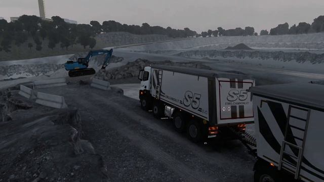 Обзор мода: Iveco T-Way + Trailers для Euro Truck Simulator 2 (1.48-1.49) смотреть онлайн