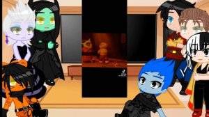 ?•Los Villanos De Disney Reaccionan A Los Villanos De DreamWorks•?||Parte 2/4||Original||Gacha Club