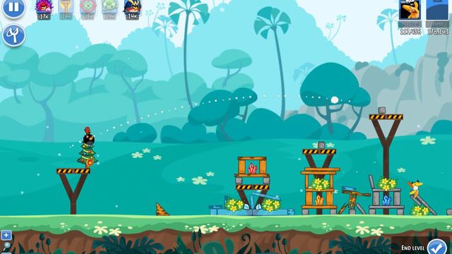 Angry Birds Friends Tournament Level 3 Week 313-B PC Highscore POWER-UP walkthrough смотреть онлайн