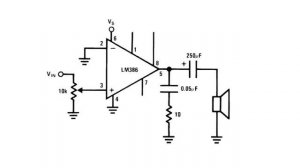 Простой усилитель мощности на микросхеме LM386