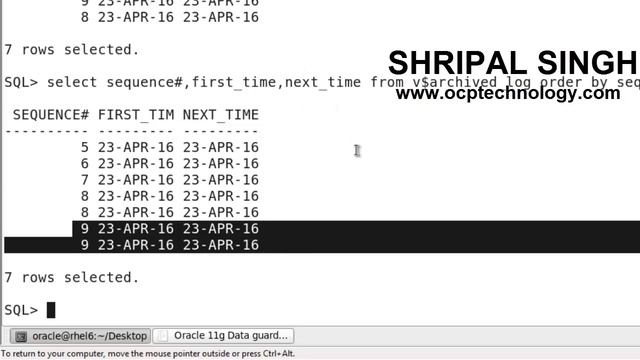 ORACLE 11G R2 TUTORIAL - ORACLE DATA GUARD CONFIGURATION PART-2 смотреть онлайн