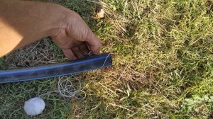 как засунуть кабель в пнд трубу