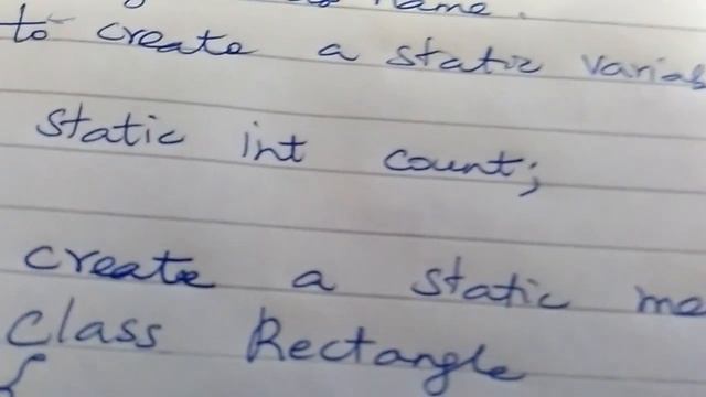 STATIC MEMBERS IN JAVA смотреть онлайн