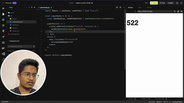 REACT HOOK SERIES - useEffect() | #reactjs #webdevelopment смотреть онлайн