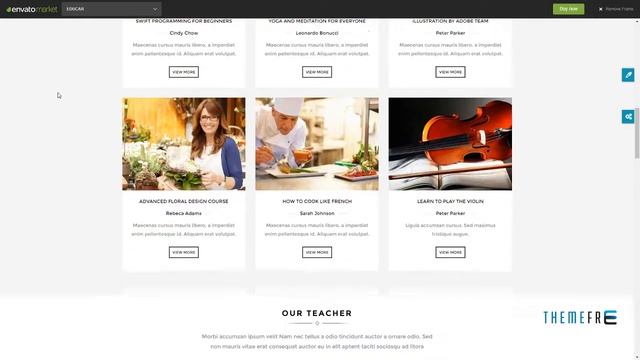 Educar - Powerful Education, Courses Drupal Theme        Darius Katas