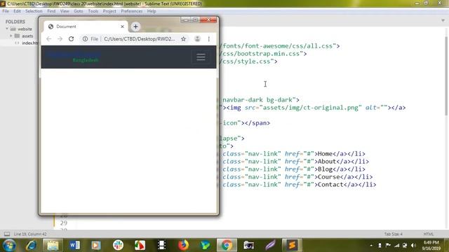 22.Responsive Web Design Course Live Class(Bootstrap 4 Part 16) смотреть онлайн