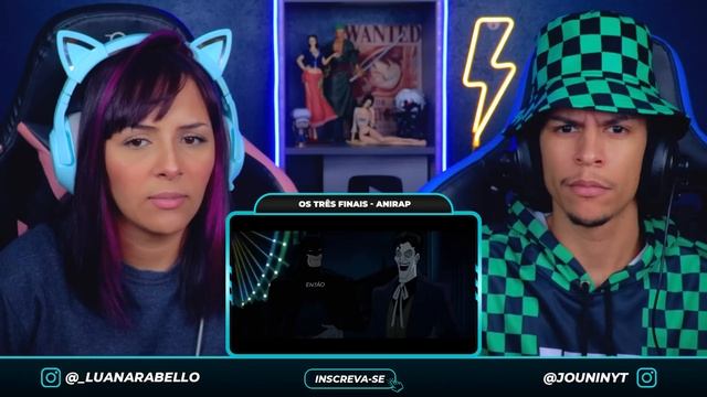 Os Três Finais | Batman e Coringa | AniRap | [React em Casal] ? смотреть онлайн