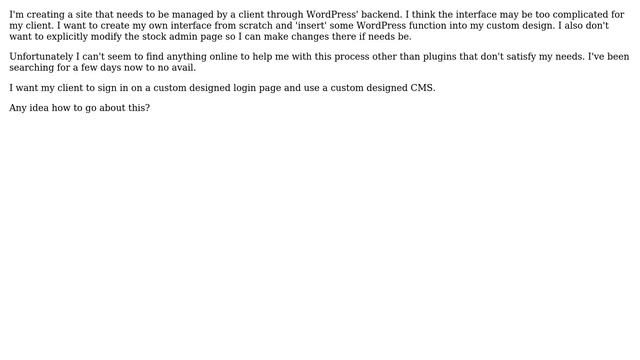 Wordpress: Create a custom admin panel смотреть онлайн