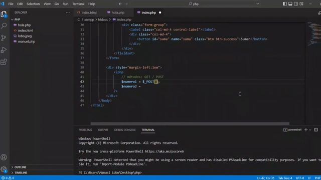 23 Creando un Formulario de Sumatoria Con HTML y PHP Parte 2 | PHP смотреть онлайн