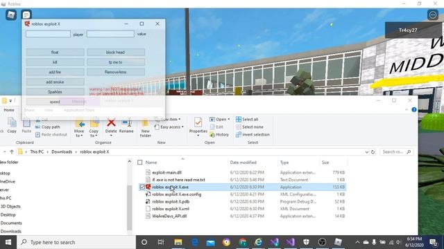 simple exploit Roblox working 2020 смотреть онлайн