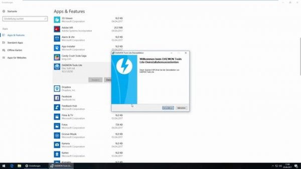 DEAMON Tools Lite deinstallieren