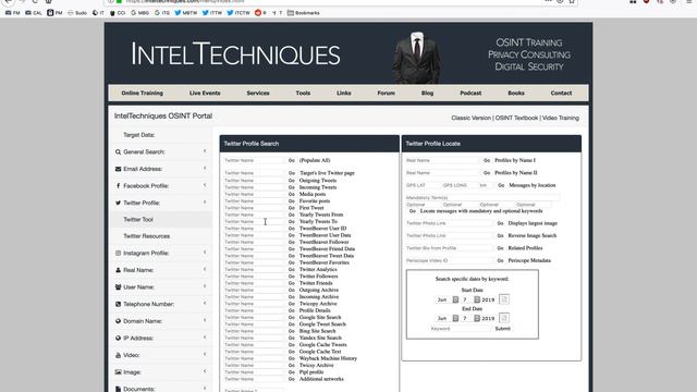 2 - OSINT Search Tool