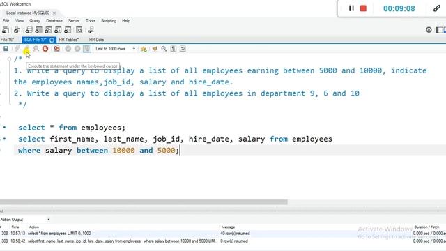 other comparison operators in MySQL DBMS смотреть онлайн
