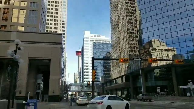 CALGARY CITY TOUR CANADA/ VIEWS/ METRO / CALGARY TOWER / смотреть онлайн