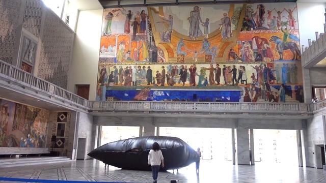 OSLO FREE WALKING TOUR | Oslo City Hall | Things to do in Oslo, Norway смотреть онлайн