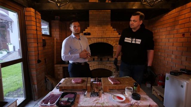 Жарим стейки с Антоном часть первая | стейк Рамп смотреть онлайн