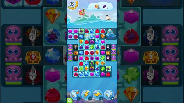 Зимняя рыбалка. Уровень 37. Сокровища пиратов. смотреть онлайн