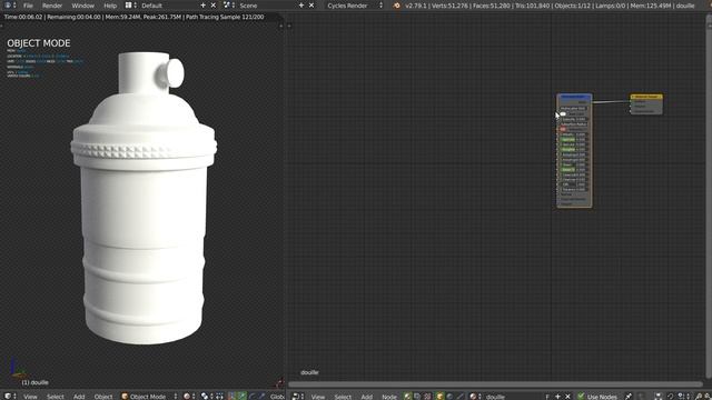 Blender Tips - Principled Shader - Automatic Texture Setup - English смотреть онлайн
